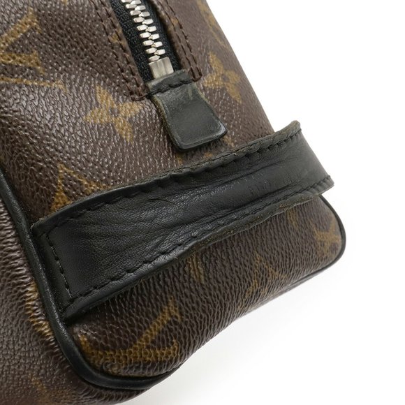 LOUIS VUITTON Black Monogram Pouch - Picture 6 of 10